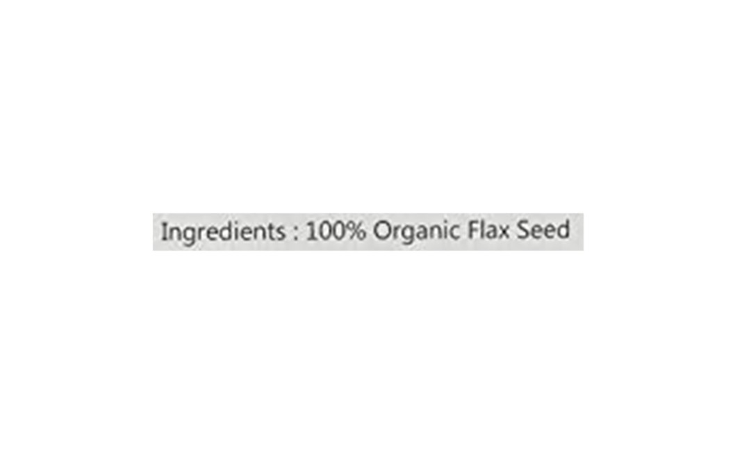 Aagam Fresh Organic Flax Seed    Pack  400 grams